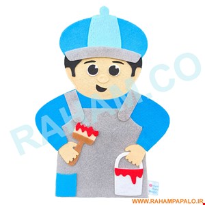 عروسک دستی مشاغل کد 05