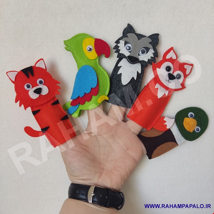 عروسک انگشتی حیوانات