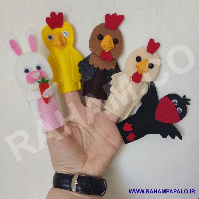 عروسک انگشتی حیوانات