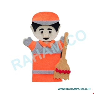 عروسک انگشتی مشاغل کد08